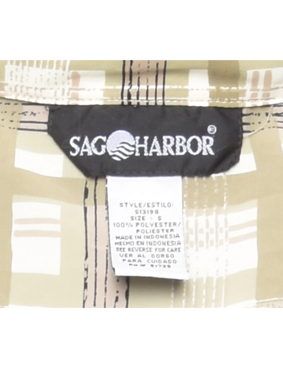 Vintage Checked Shirt - S - Image 4