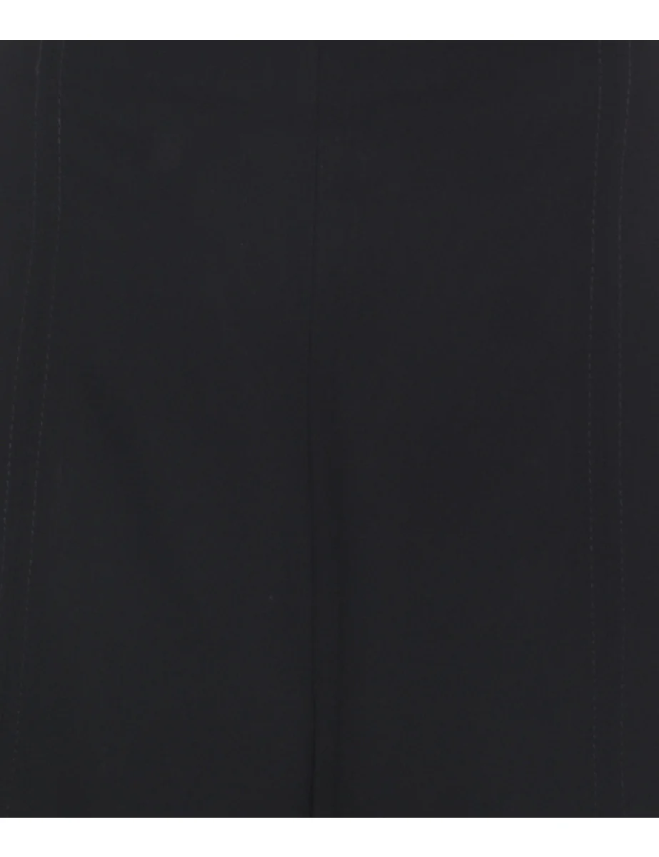 Vintage Classic Black Culotte Trousers - W30 L31 - Image 3