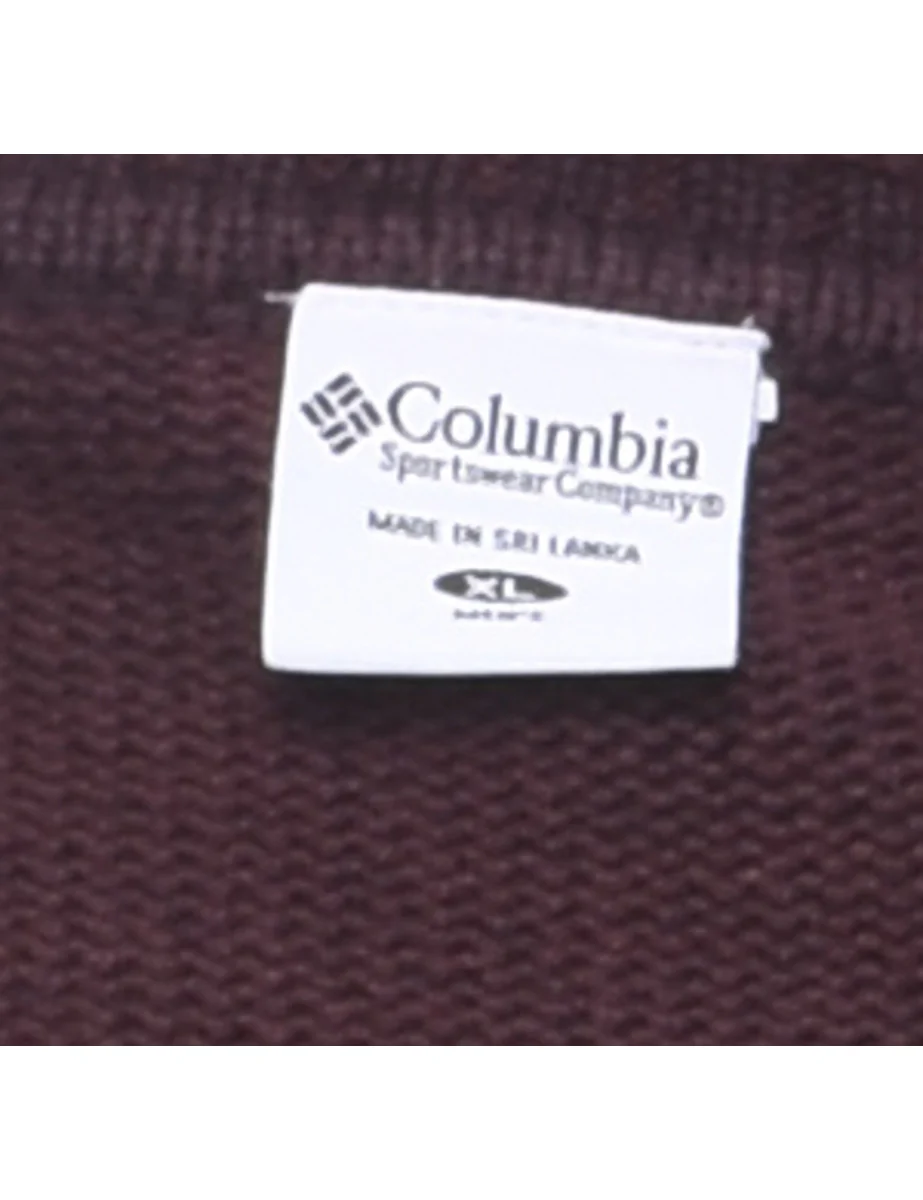 Vintage Columbia Long Sleeved Jumper - XL - Image 4