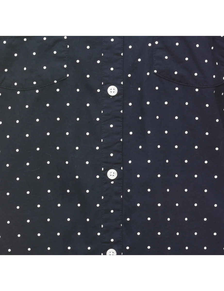 Vintage Columbia Polka Dots Shirt - M - Image 3