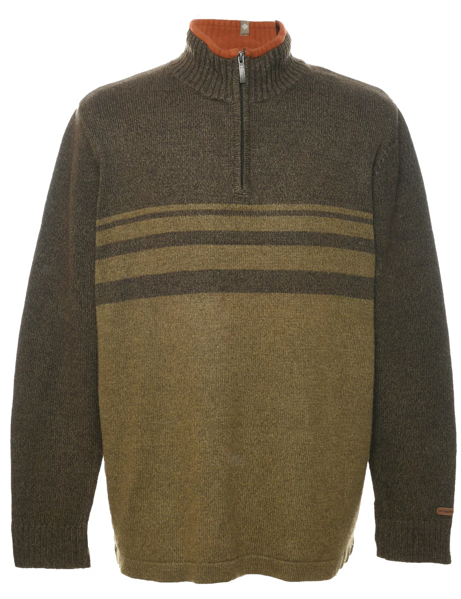 Columbia Quarter Zip Jumper - XL