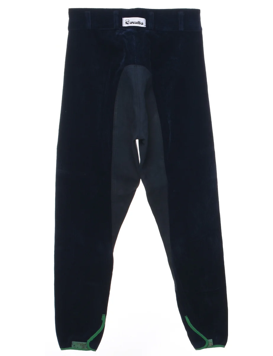 Vintage Corduroy Fabric Trousers - W28 L27 - Image 2