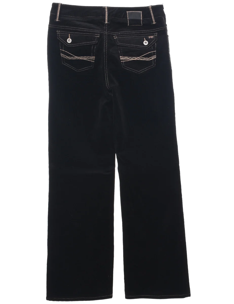Corduroy Fabric Trousers - W31 L32 - Image 2