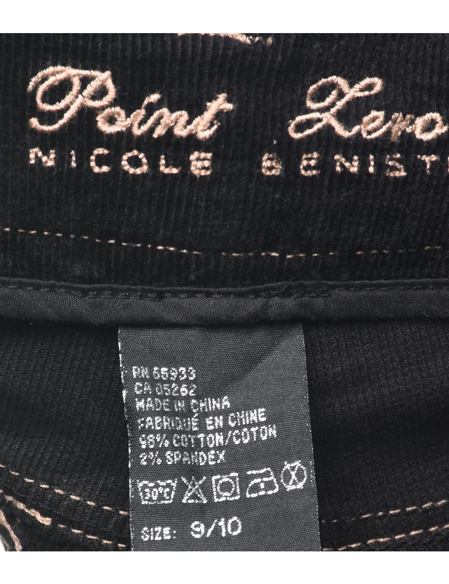 Corduroy Fabric Trousers - W31 L32 - Image 4