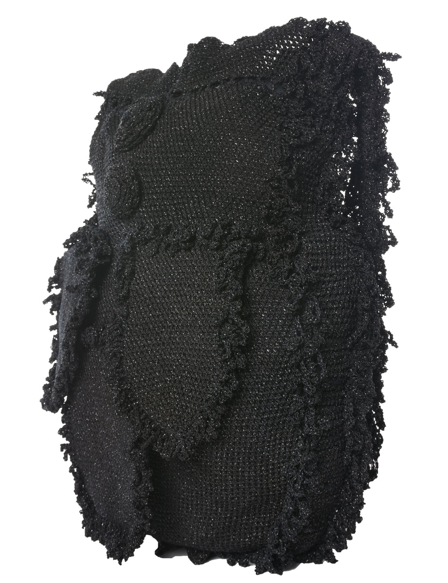 Vintage Crochet Cross Body Bag - S - Image 3
