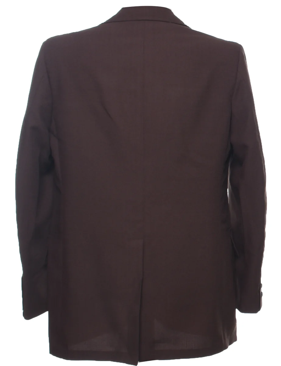 Dark Brown Blazer - L - Image 2