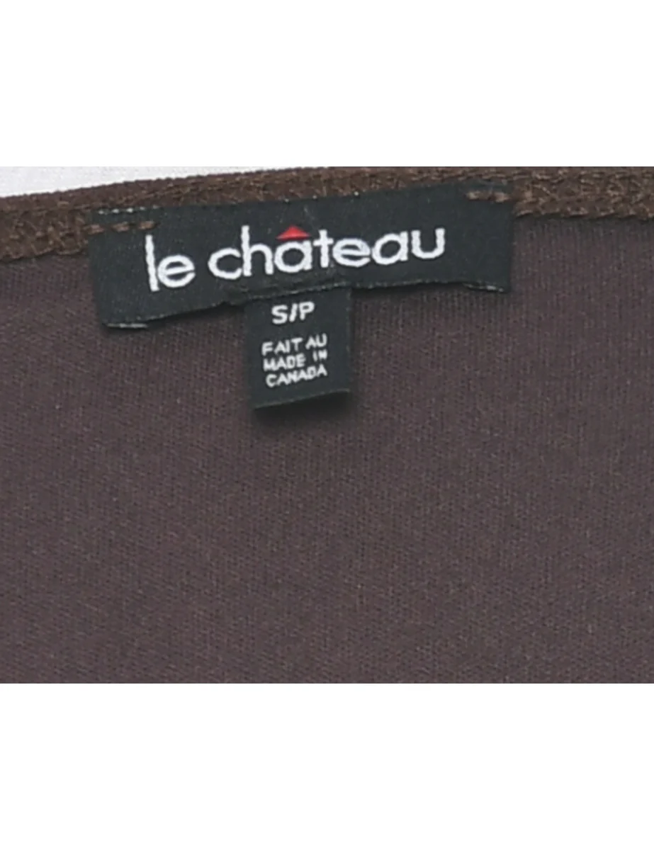 Dark Brown Top - S - Image 4