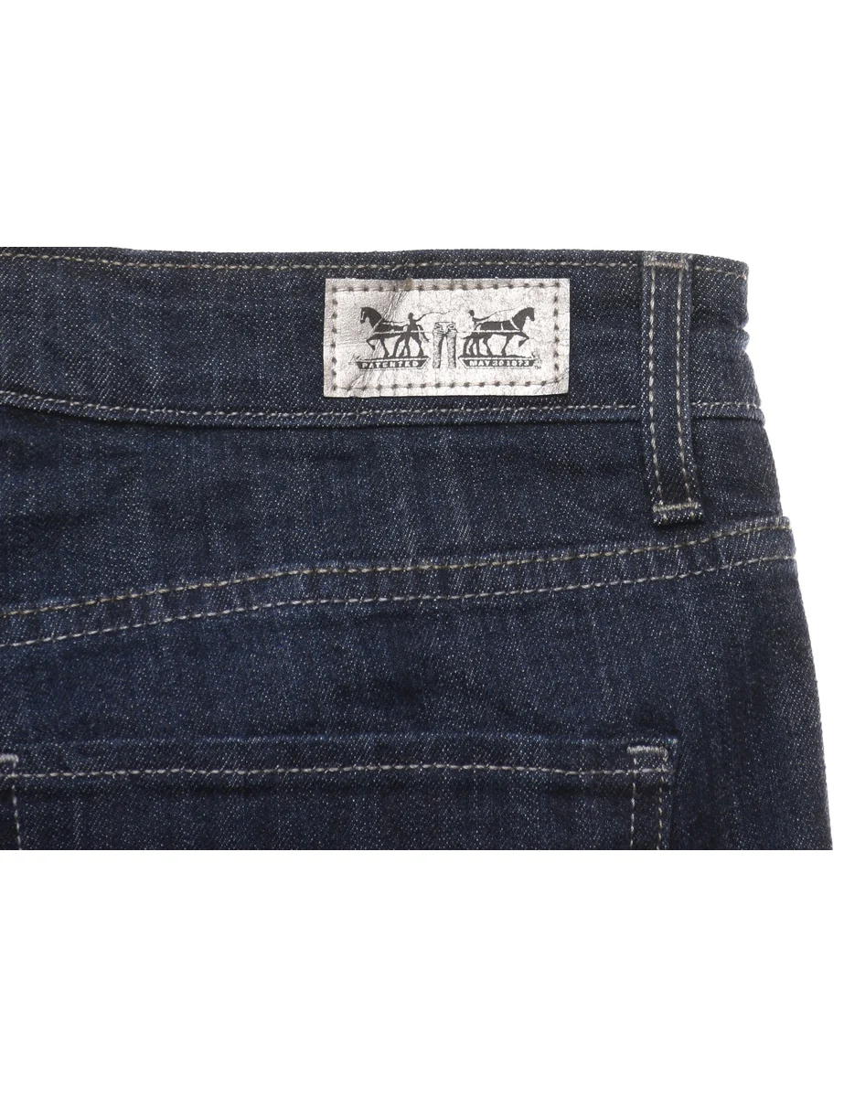 Vintage Dark Wash Skinny Levi's Jeans - W32 L32 - Image 4