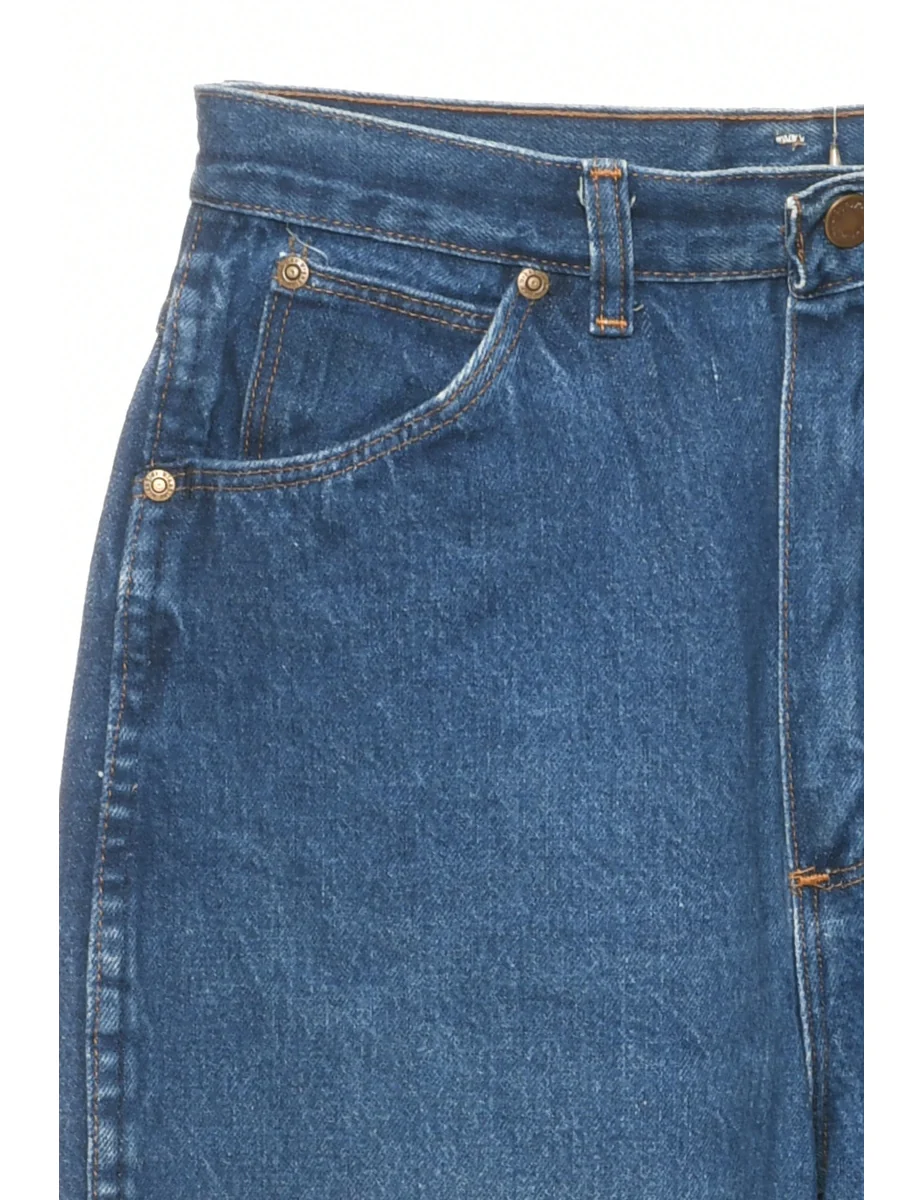 Vintage Dark Wash Wrangler Jeans - W28 L31 - Image 3