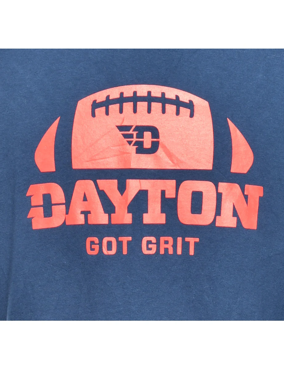 Vintage Dayton Printed T-shirt - L - Image 3