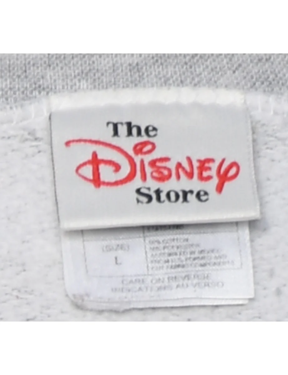 Disney Eeyore Cartoon Sweatshirt - L - Image 4