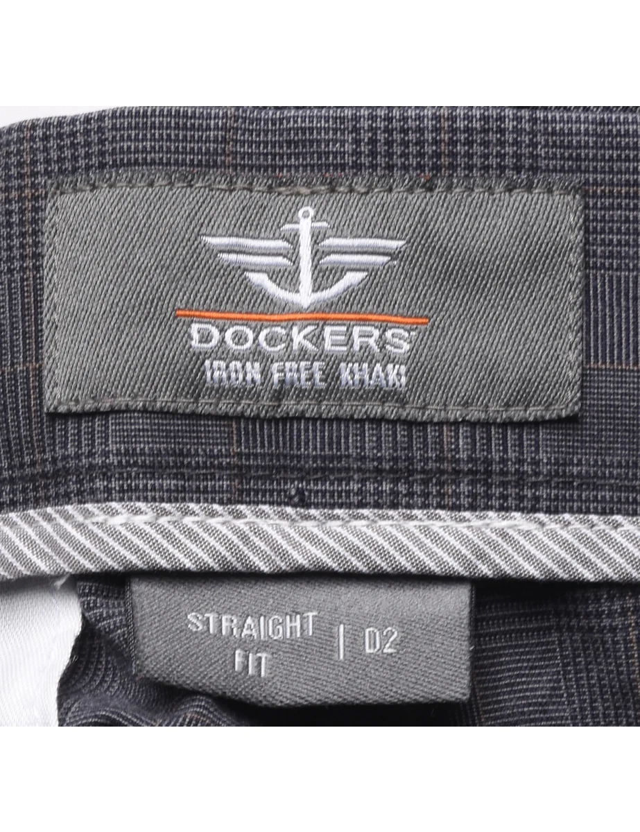 Vintage Dockers Grey Trousers - W32 L32 - Image 4