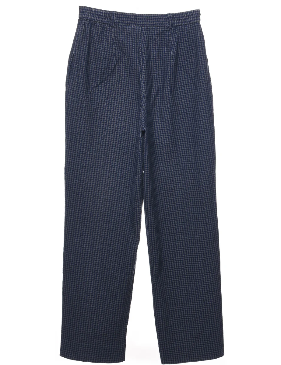 Dogtooth Checks Trousers - W27 L29 - Image 2
