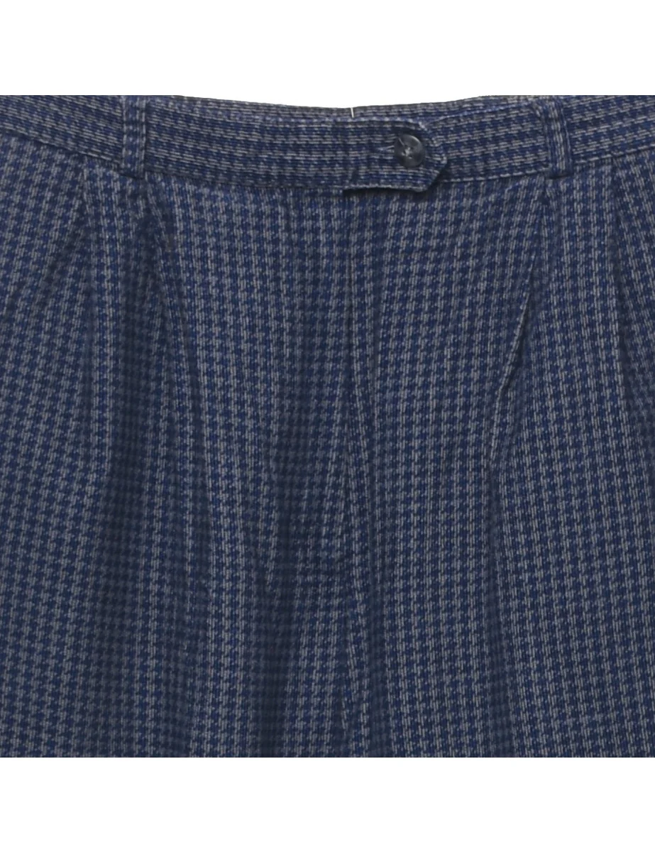 Dogtooth Checks Trousers - W27 L29 - Image 3