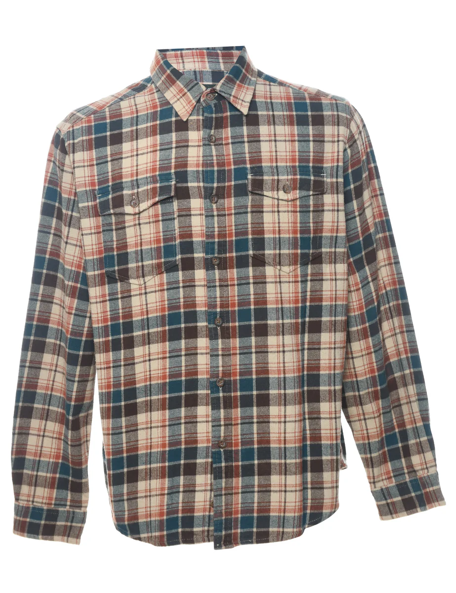 Vintage Eddie Bauer Plaid Shirt - L