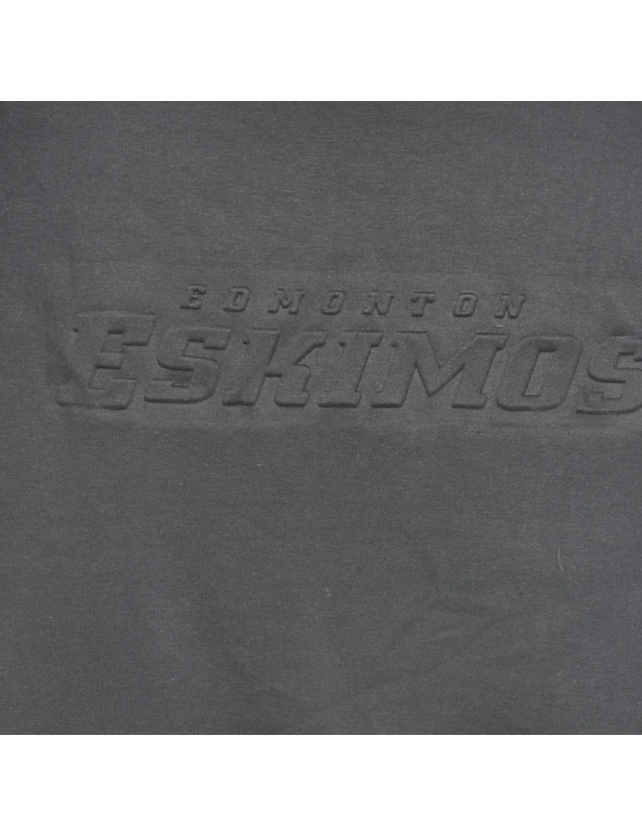 Vintage Edmonton Eskimos Printed Sweatshirt - L - Image 3