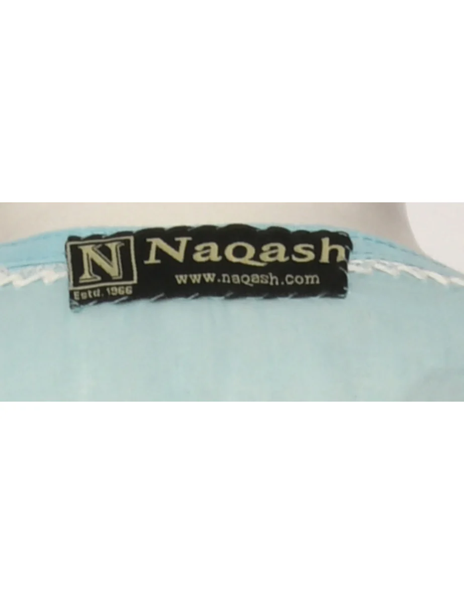 Vintage Embroidered Top - M - Image 4