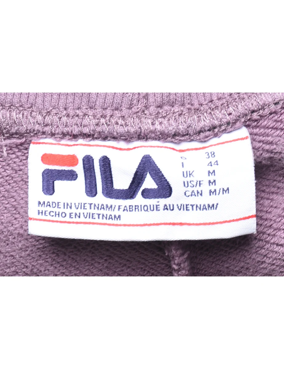 Fila Lilac Jogging Bottoms - W34 L29 - Image 4
