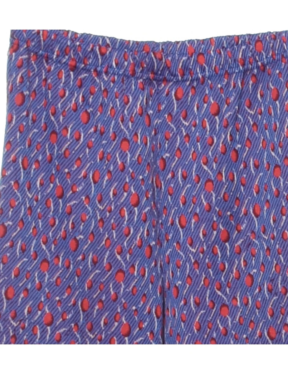 1970s Vintage Flared Leg Trousers - W25 L30 - Image 3
