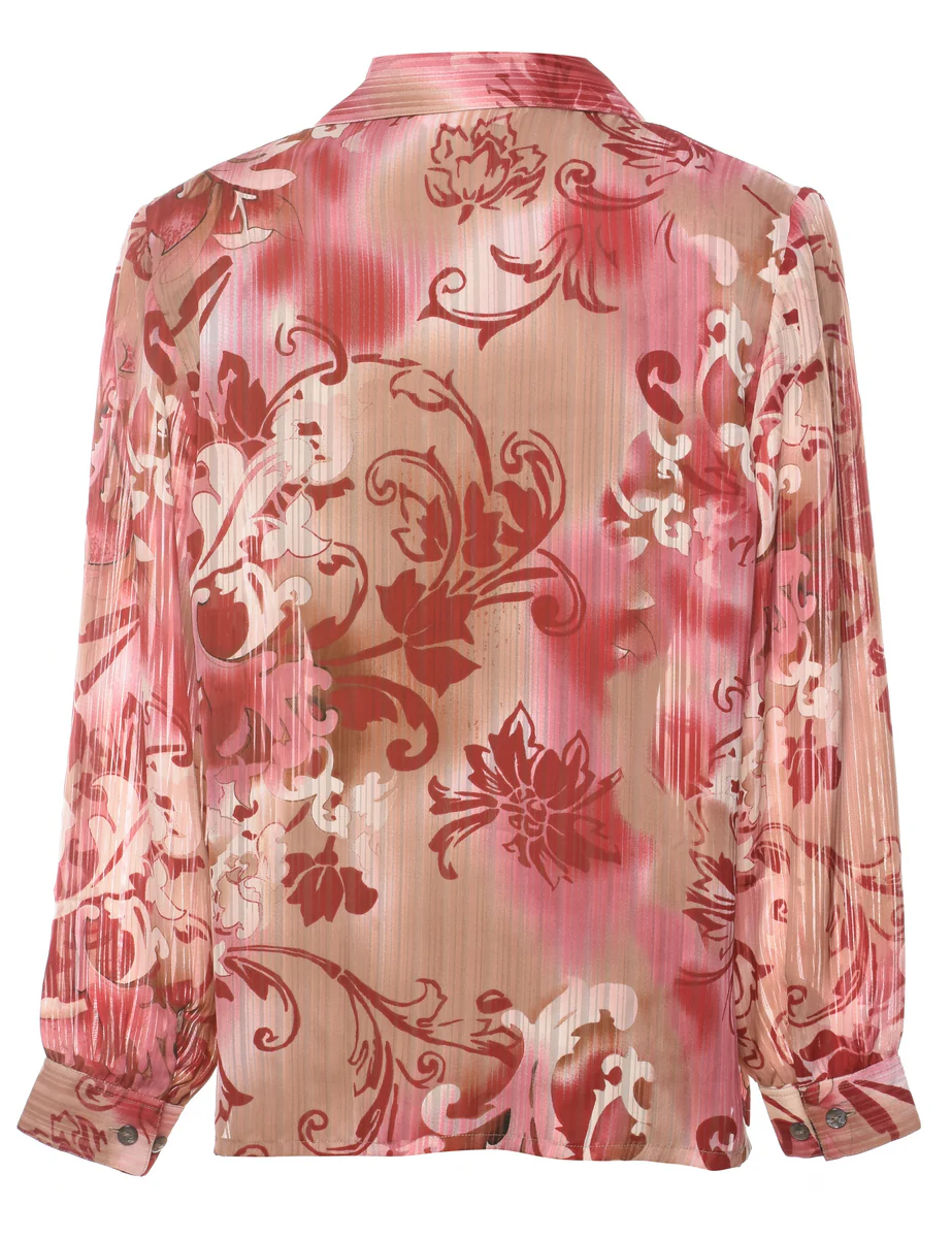 Floral Blouse - L - Image 2