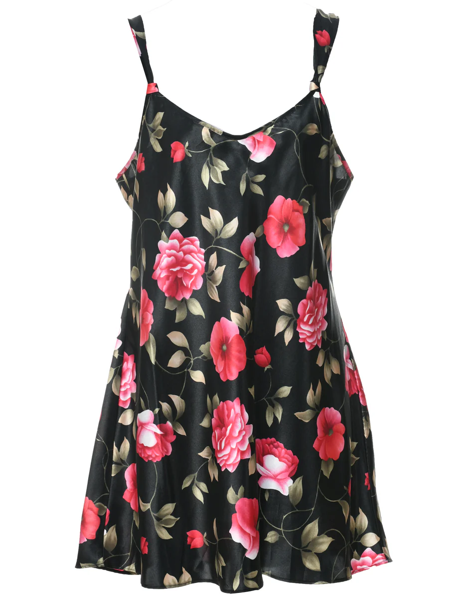 Vintage Floral Print Camisole - L