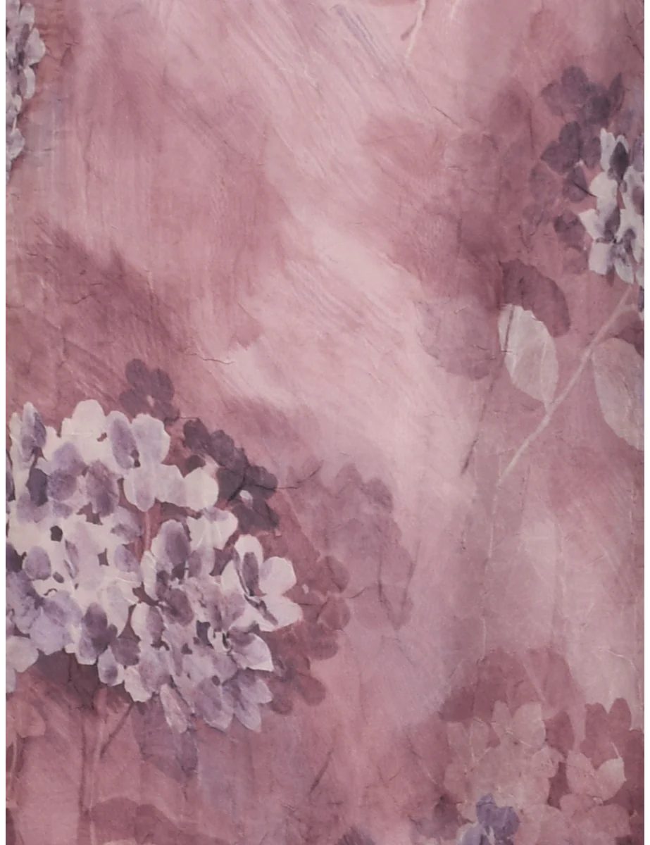 Vintage Floral Print Dress - M - Image 3