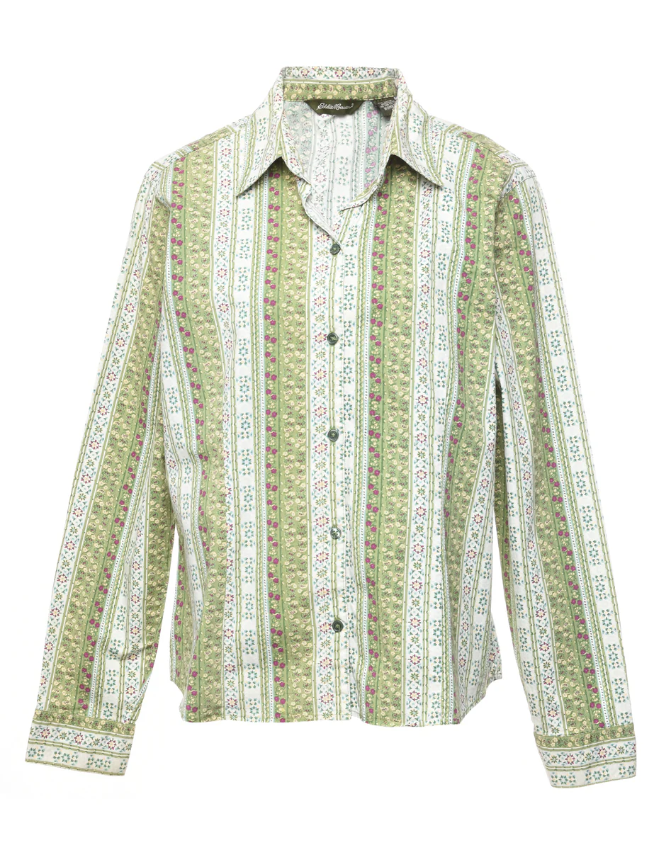 Vintage Floral Shirt - L