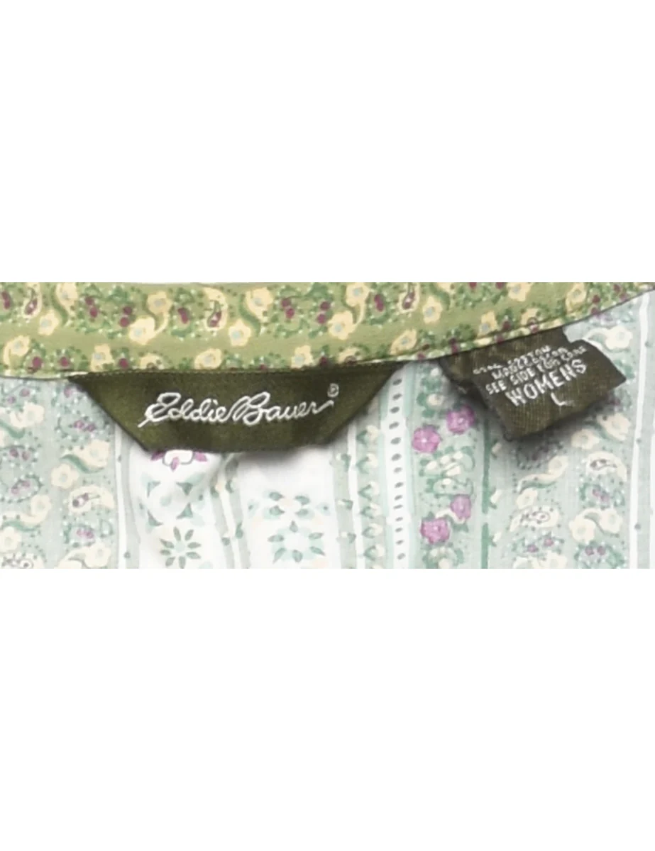 Vintage Floral Shirt - L - Image 4