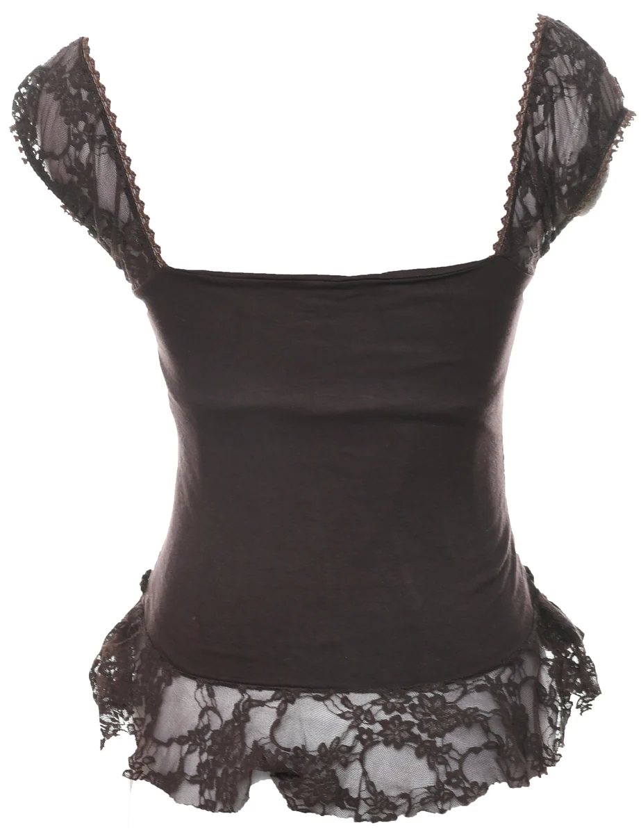 Floral Top - XS - Image 2
