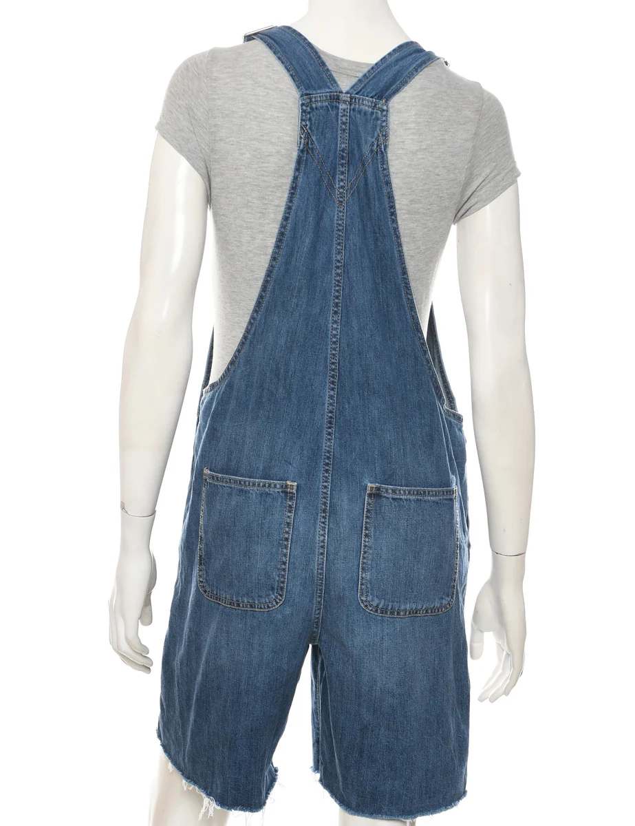 Vintage Gap Cropped Dungarees - W38 L8 - Image 2