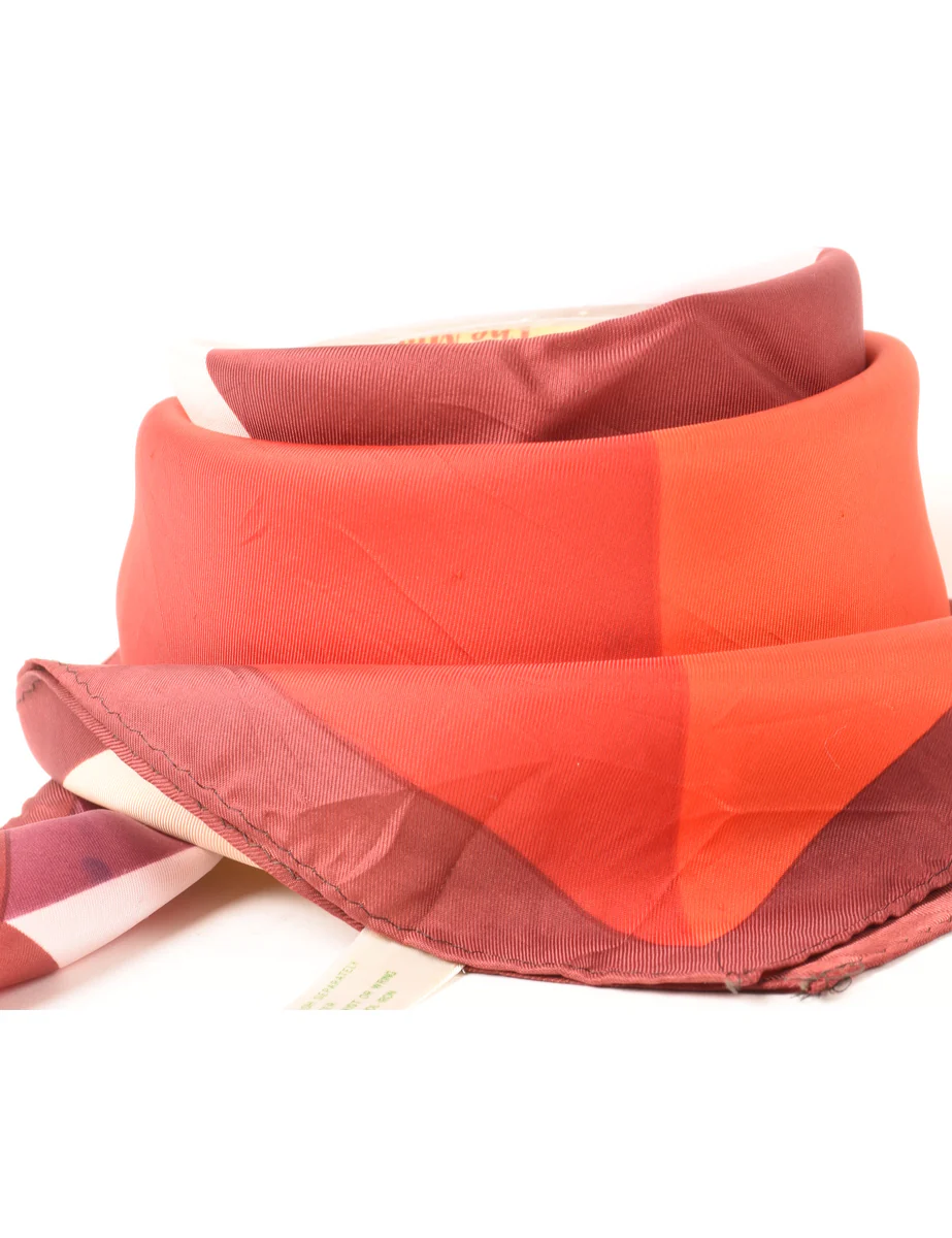 Vintage Geometric Pattern Pocket Square - S - Image 2