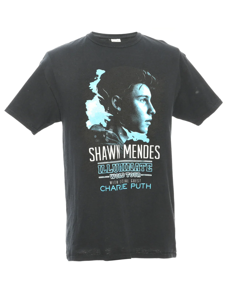 Vintage Gildan Shawn Mendes Printed T-shirt - M
