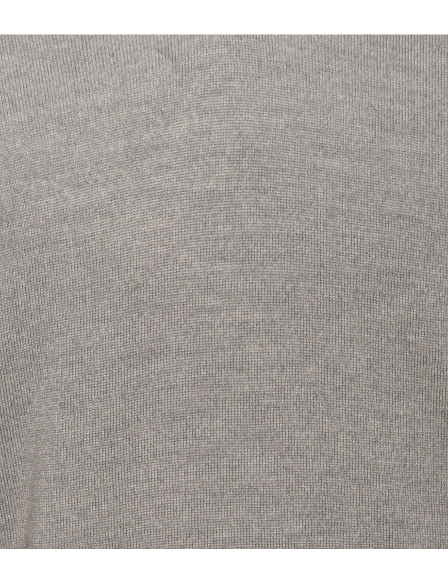 Vintage Grey Calvin Klein Jumper - M - Image 3