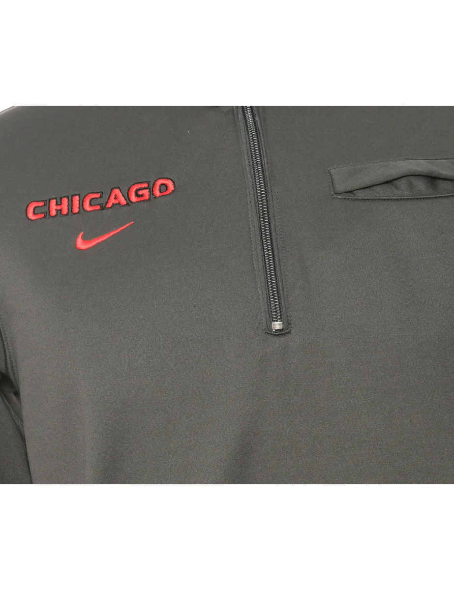 Vintage Grey Nike Printed Sweatshirt - S - Image 3