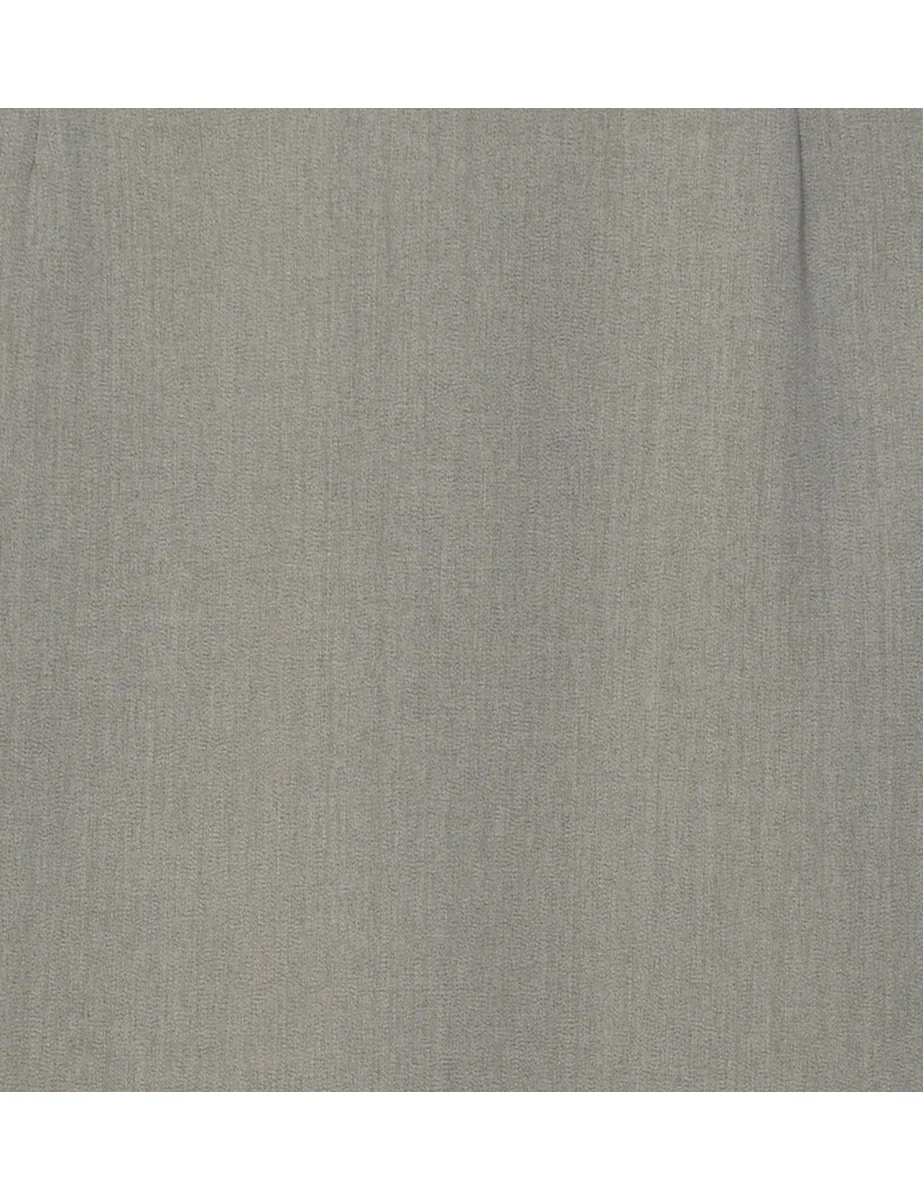 Vintage Grey Pencil Skirt - M - Image 3