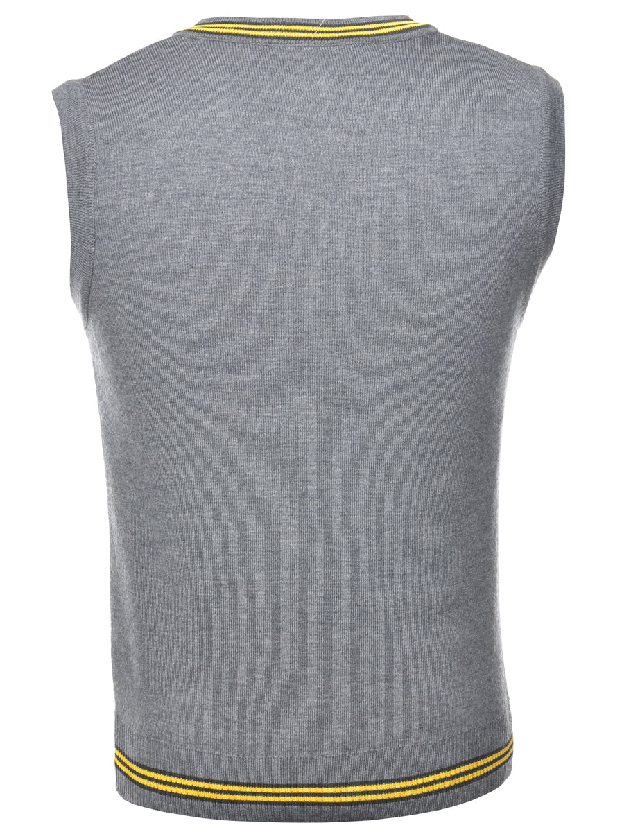 Grey Sweater Vest - M - Image 2