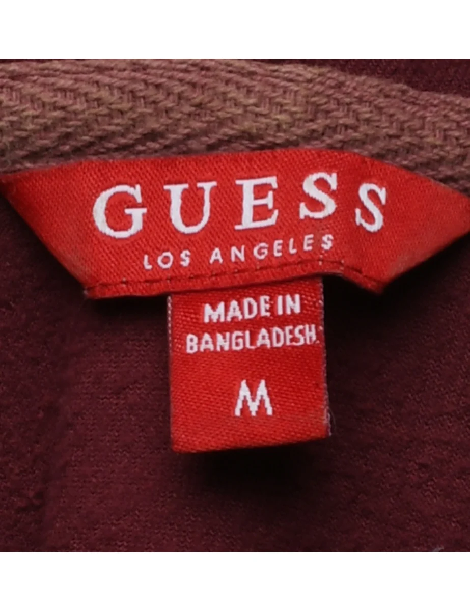 Guess Velvet Track Top - M - Image 4