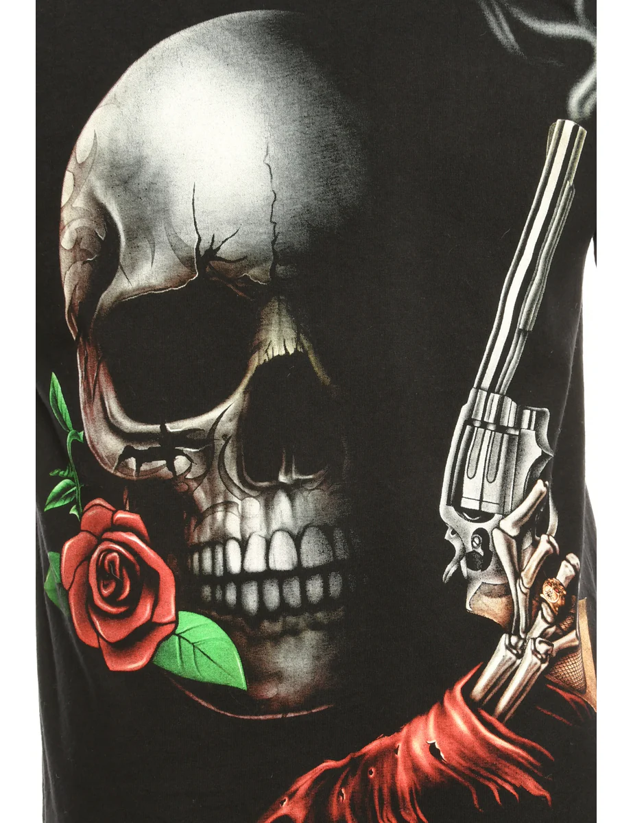 Vintage Guns N' Roses Print Band T-shirt - L - Image 5