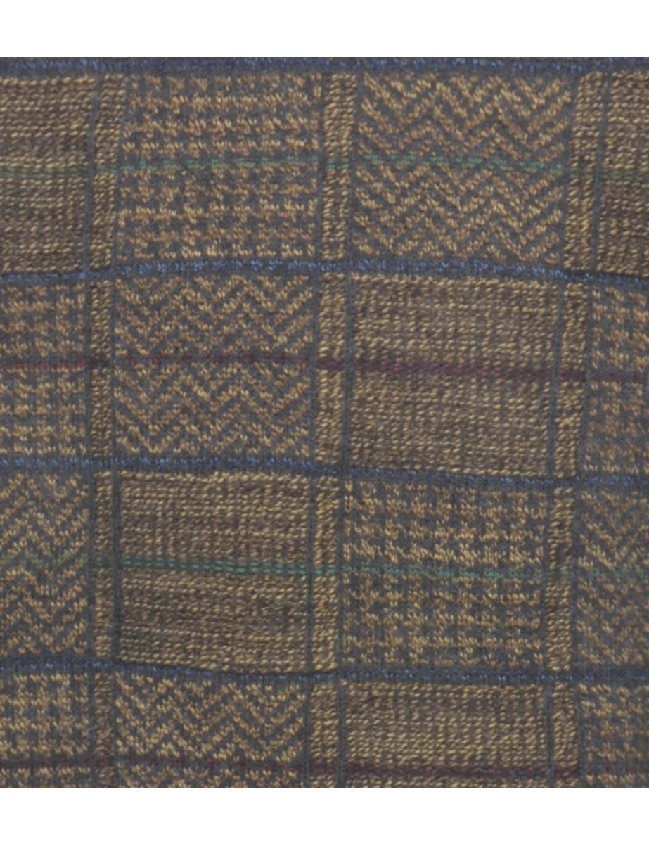 Haggar Checked Jumper - M - Image 3