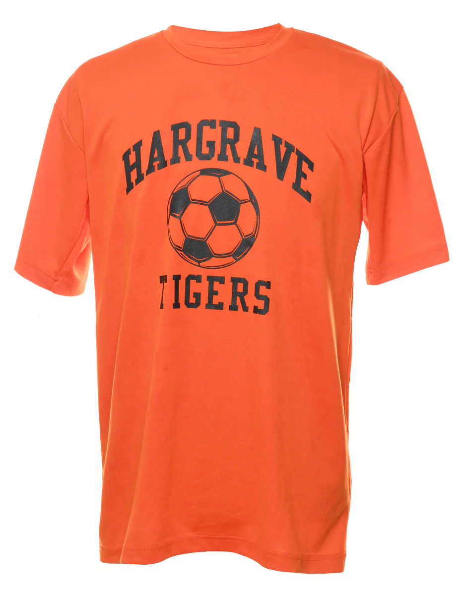 Vintage Hargrave Tigers Football Sports T-shirt - M
