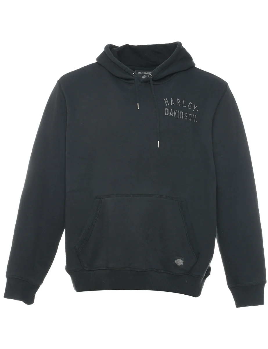 Harley Davidson Embroidered Sweatshirt - L