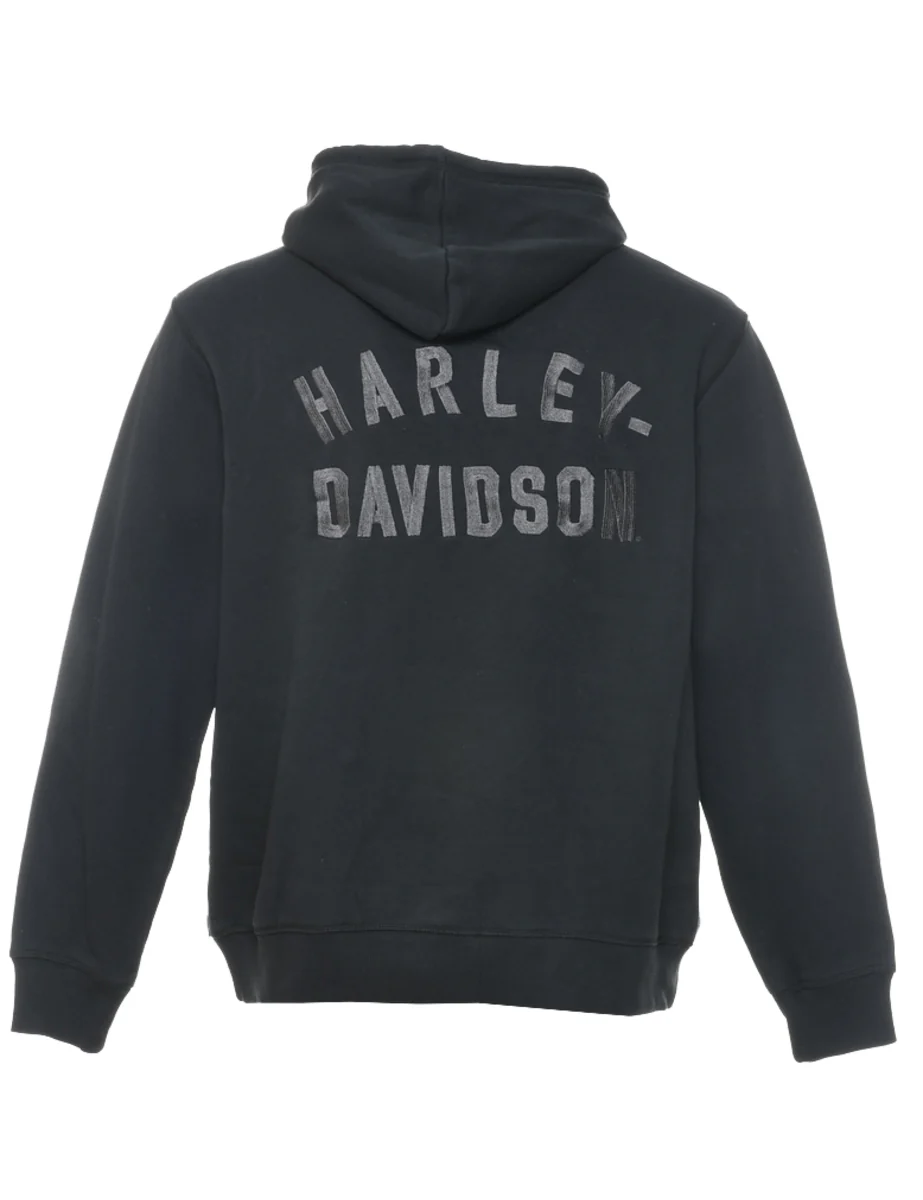 Harley Davidson Embroidered Sweatshirt - L - Image 2