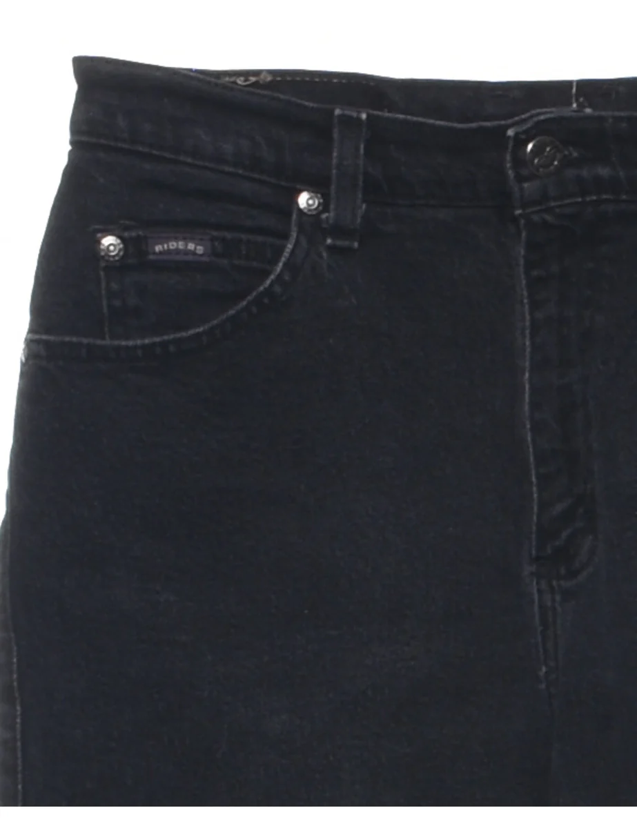 Vintage High Waist Tapered Jeans - W29 L27 - Image 3