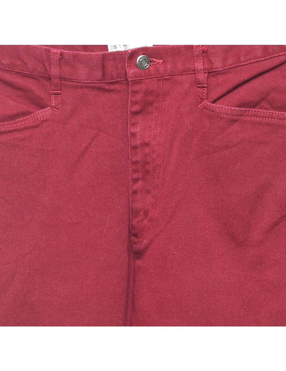 Vintage High Waist Tapered Jeans - W30 L26 - Image 3
