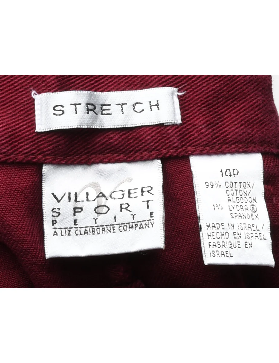 Vintage High Waist Tapered Jeans - W30 L26 - Image 4