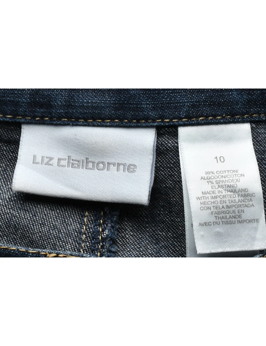 Vintage Indigo Denim Skirt - M - Image 4