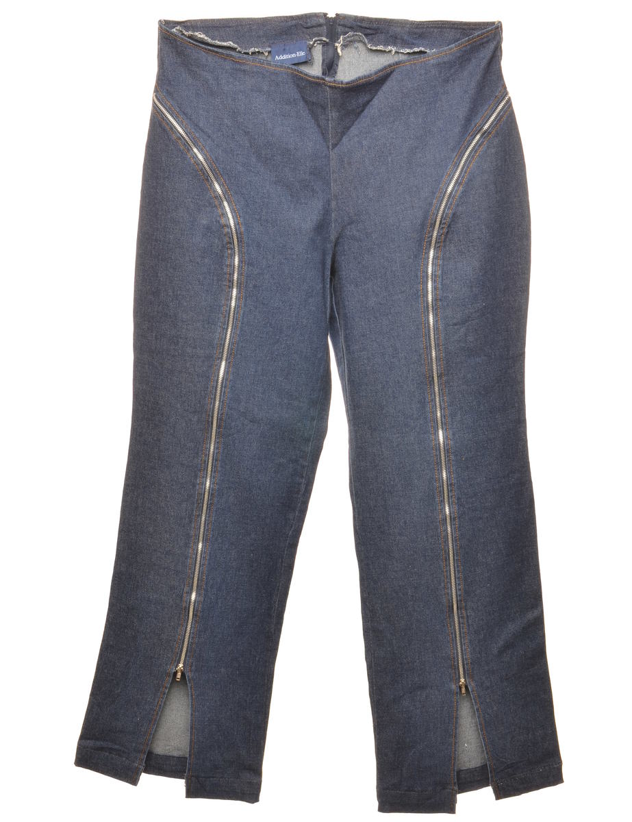 Vintage Indigo Y2K Tapered Jeans - W36 L30