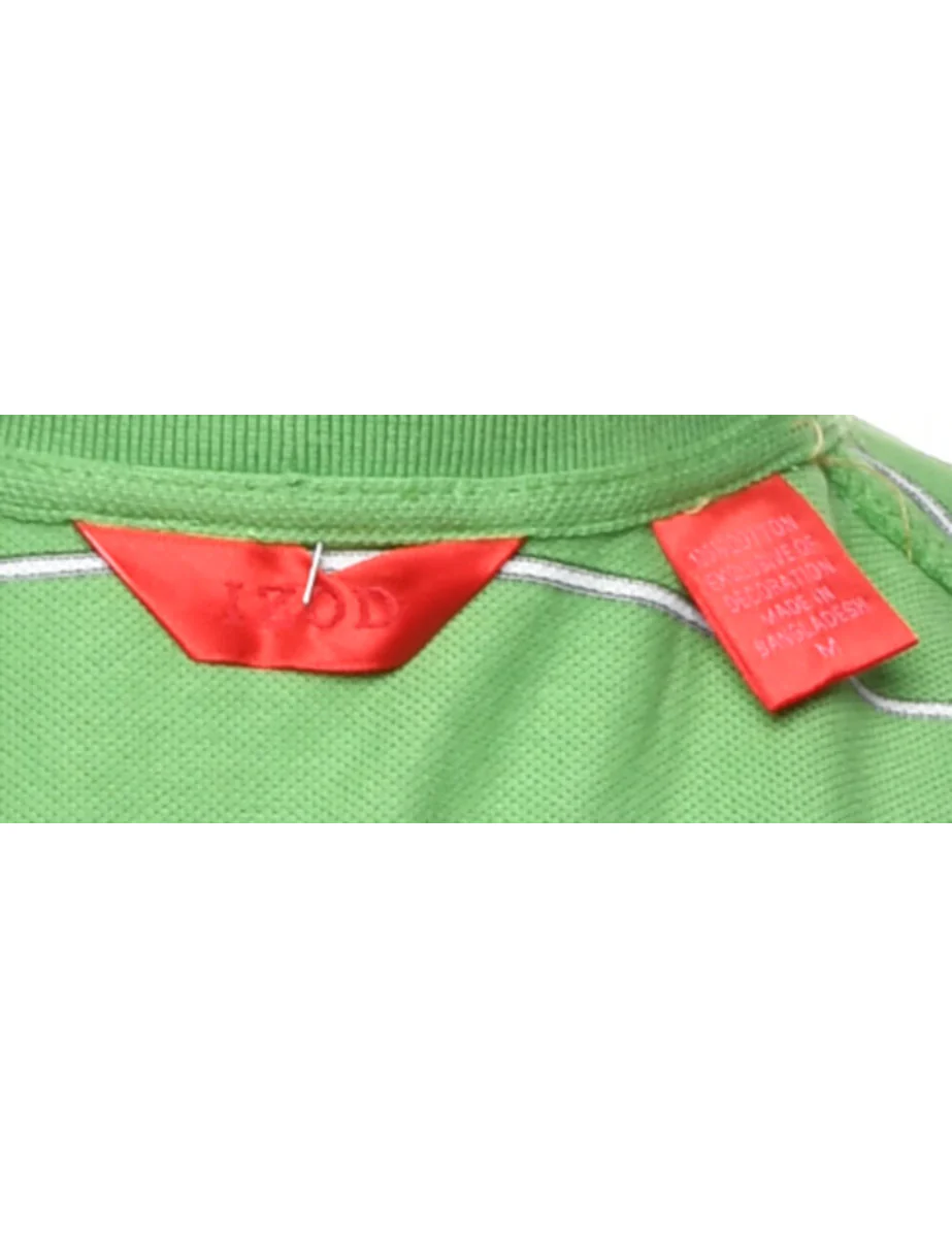 Vintage Izod Polo T-shirt - M - Image 4