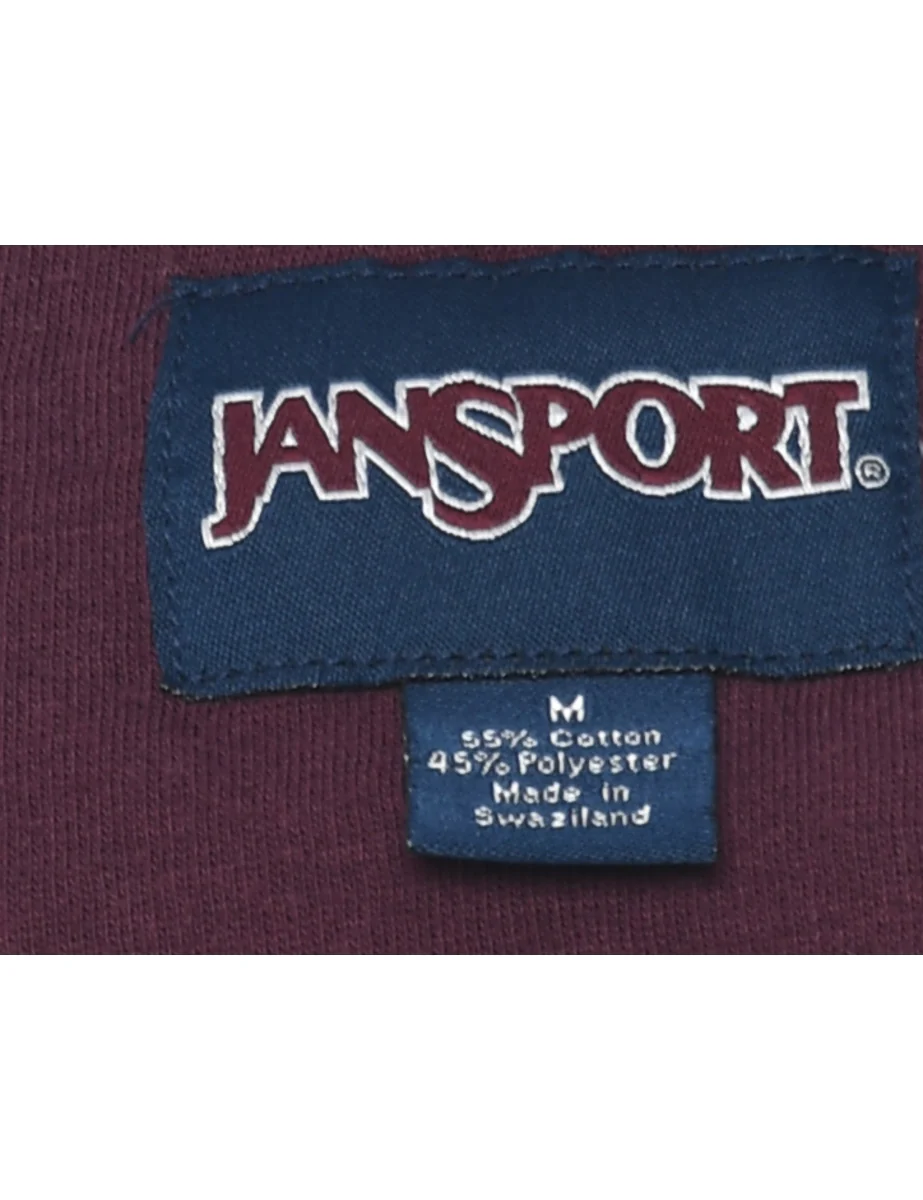 Vintage Jansport Virginia Tech Hokies Printed Sweatshirt - M - Image 4