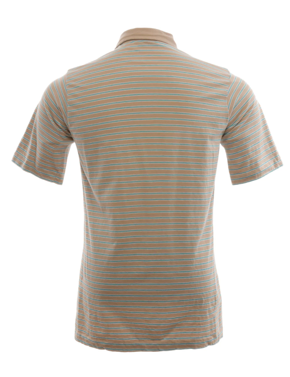 Vintage JC Penney Striped Polo Shirt - L - Image 2